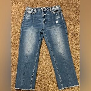 Flying Monkey High Rise Ankle Jeans